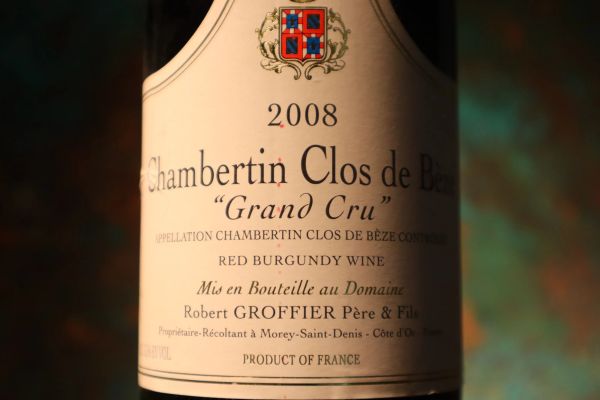 Chambertin Clos de Bèze Domaine Robert Groffier 2008