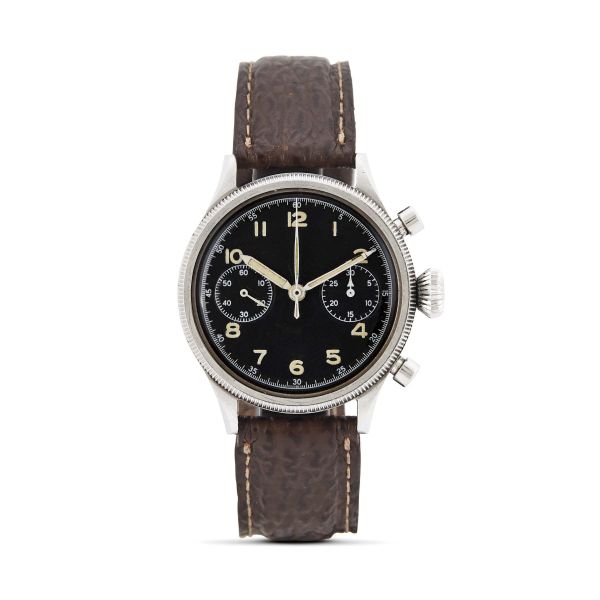 Breguet - BREGUET TYPE 20 FLY-BACK N. 7858A MILITARY STAINLESS STEEL CHRONOGRAPH, 1957