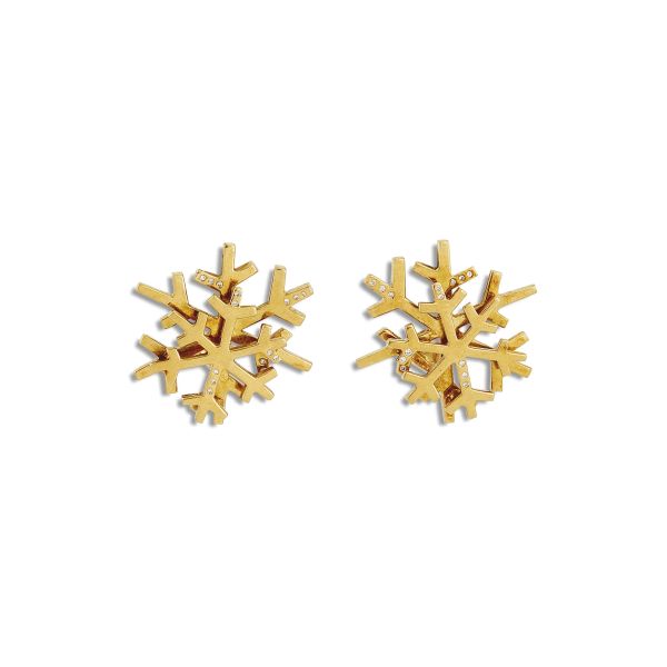 CUMMINGS SNOWFLAKE EARRINGS 