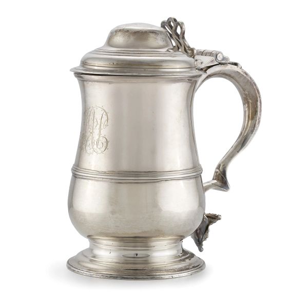TANKARD, LONDRA, 1759, ARGENTIERE JOHN KING