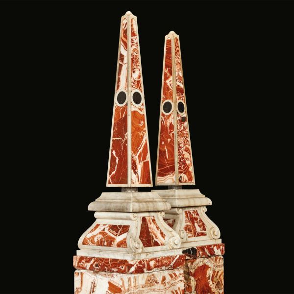 COPPIA DI OBELISCHI, SECOLO XVIII