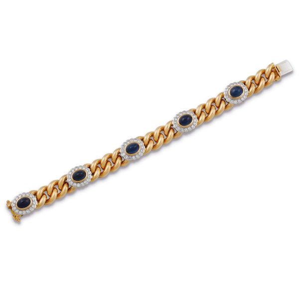 



SAPPHIRE AND DIAMOND BRACELET