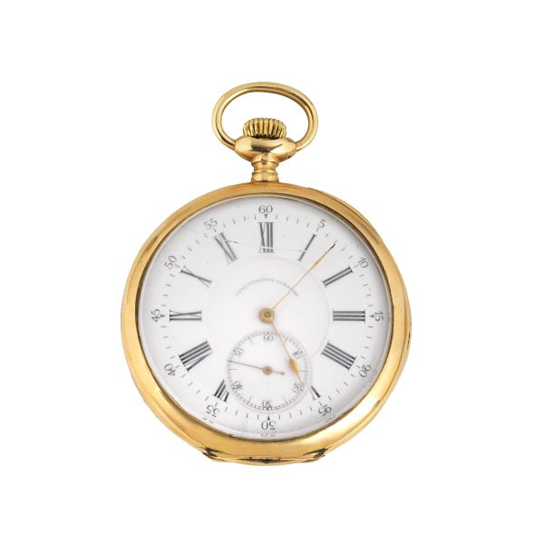 PARAGON YELLOW GOLD POCKET WATCH N.1773XX