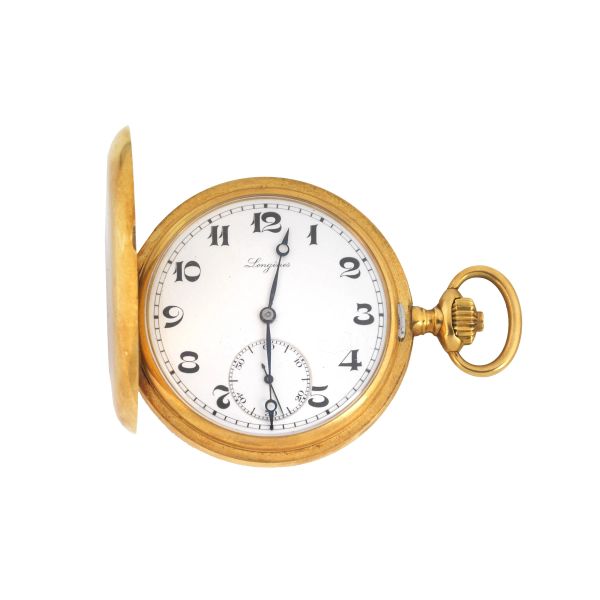 LONGINES YELLOW GOLD POCKET WATCH N. 45948XX