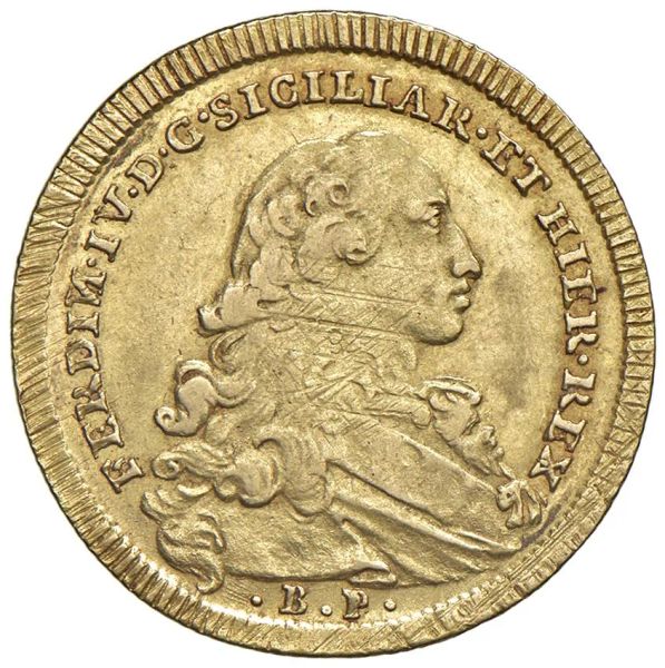 



NAPOLI. FERDINANDO IV DI BORBONE (1759-1816) 6 DUCATI 1776
