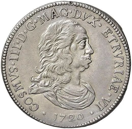 LIVORNO, COSIMO III DE&rsquo; MEDICI (1670-1723), TOLLERO 1720