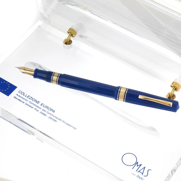 OMAS EUROPA COLLECTION FOUNTAIN PEN LIMITED EDITION N. 0634/3500