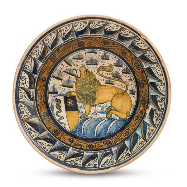 PIATTO DA PARATA, DERUTA, 1477?