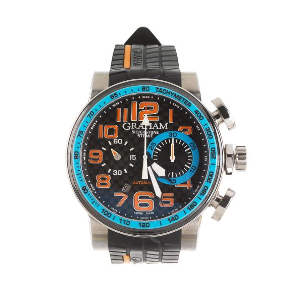 GRAHAM SILVERSTONE STOWE STAINLESS STEEL CHRONOGRAPH N. 3XX