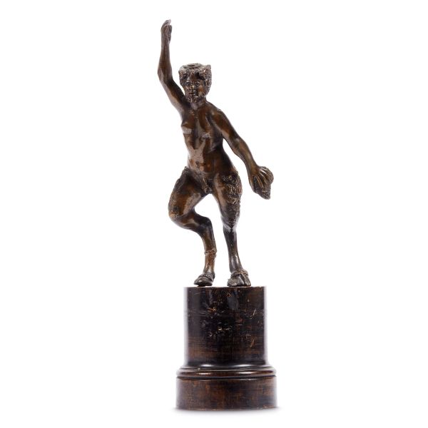 



Workshop of Saverio Calzetta from Ravenna, first half 16th century, Satyr, bronze