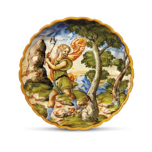 



A BOWL, URBINO OR DUCHY OF URBINO, SECOND HALF 16TH CENTURY