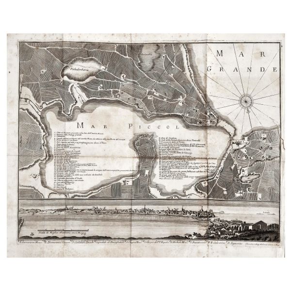 D'Aquino, Tommaso Niccolò. Delle delizie tarantine. Napoli, Raimondi, 1771.