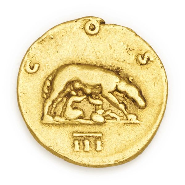 Adriano (117-138 d.C.) - Aureo (125-128 d.C.) - Zecca: Roma