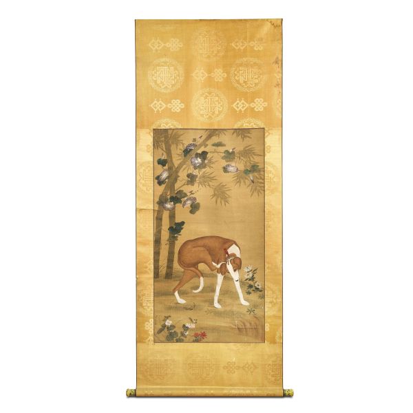 A PAINTING ON SILK, CHINA, QING DYNASTY, 18TH CENTURY