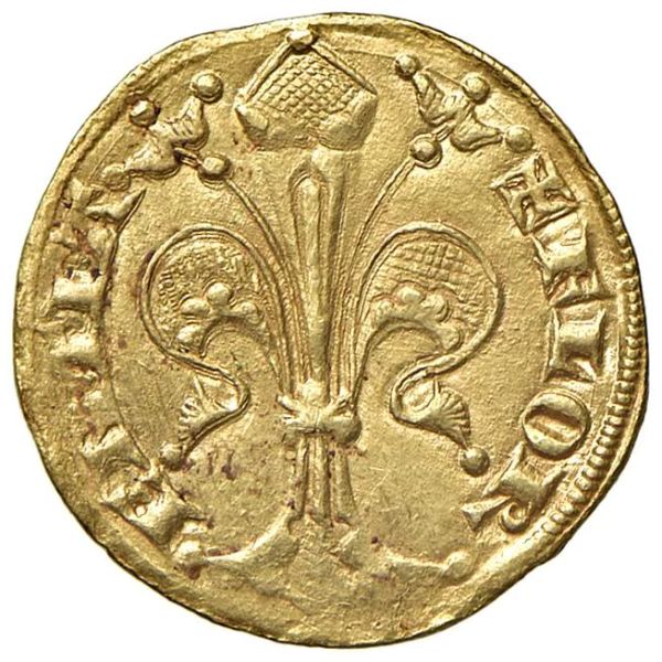 



FIRENZE. REPUBBLICA (sec. XIII-1532). FIORINO D&rsquo;ORO I semestre 1310 (simbolo: giglio, Lapo di Ghino)