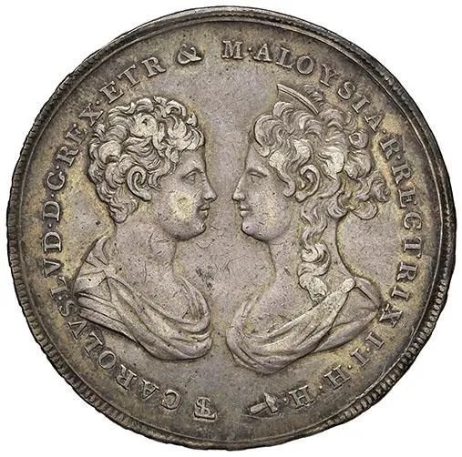 FIRENZE, CARLO LODOVICO DI BORBONE E MARIA LUIGIA (1803-1807), FRANCESCONE 1806