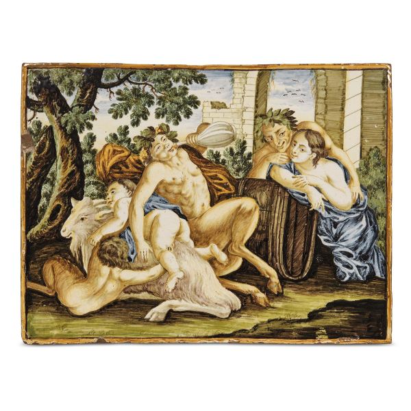 MATTONELLA, CASTELLI D&rsquo;ABRUZZO, BOTTEGA DI CARMINE GENTILI, 1770 CIRCA