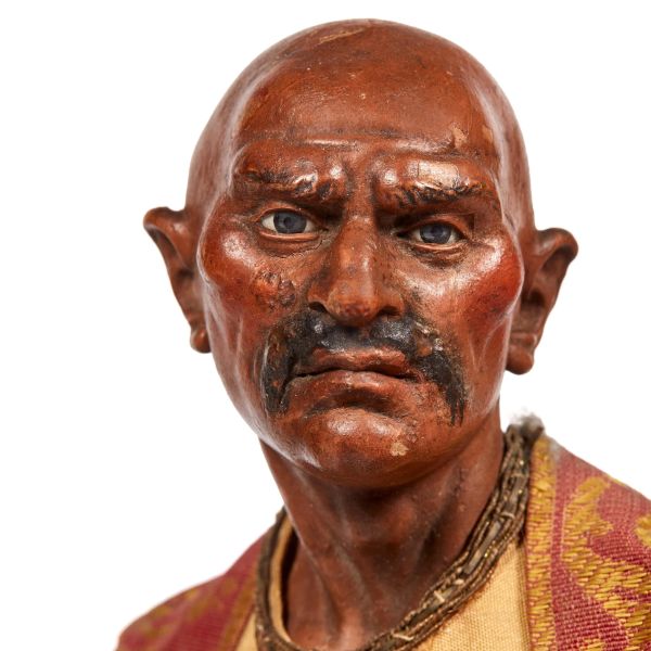 MORO CON ALABARDA, NAPOLI, SECOLO XVIII