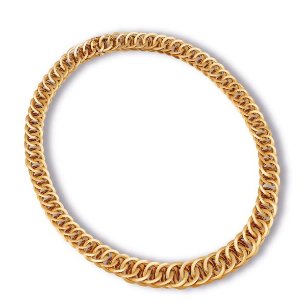 Weingrill - 



WEINGRILL CHAIN LINK NECKLACE IN 18KT YELLOW GOLD