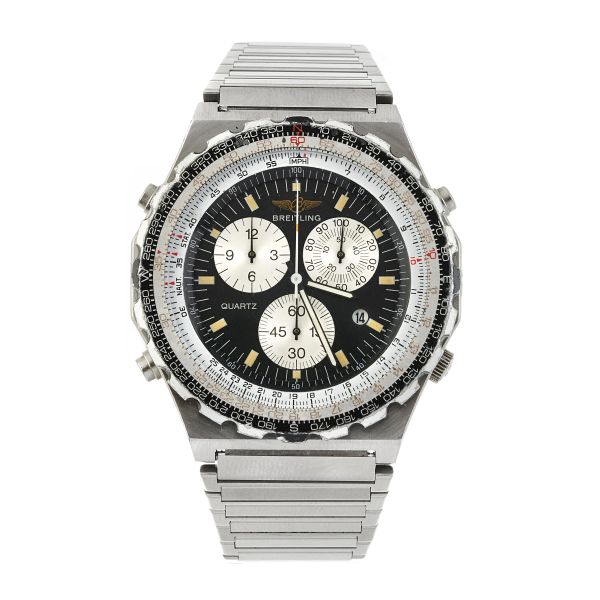 BREITLING NAVITIMER JUPITER PILOT REF. 80975 STAINLESS STEEL CHRONOGRAPH, 1989