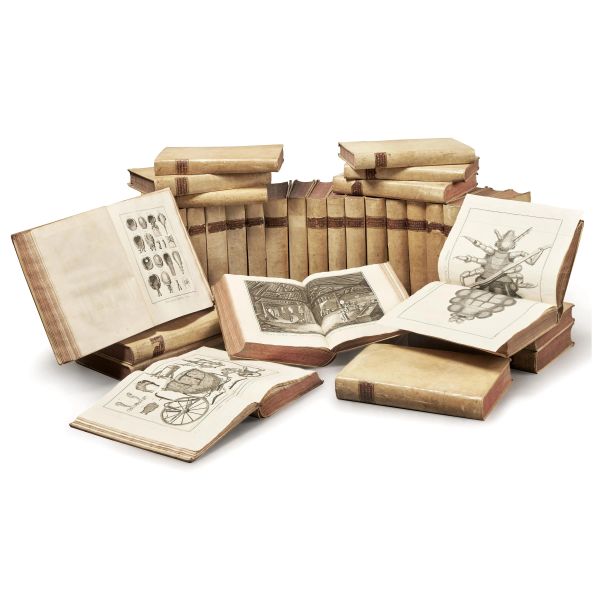 (Illustrati 700)   DIDEROT, Denis - D&rsquo;ALEMBERT.   Encyclop&eacute;die … Troisi&egrave;me  [..]