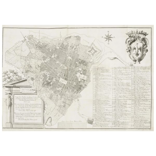 Franchi, Carlo. Difesa per la fedelissima città dell'Aquila. Napoli, di Simone, 1752.