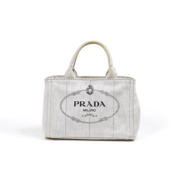 PRADA BORSA A MANO IN TELA