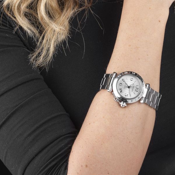 CARTIER PASHA GMT REF. 2277