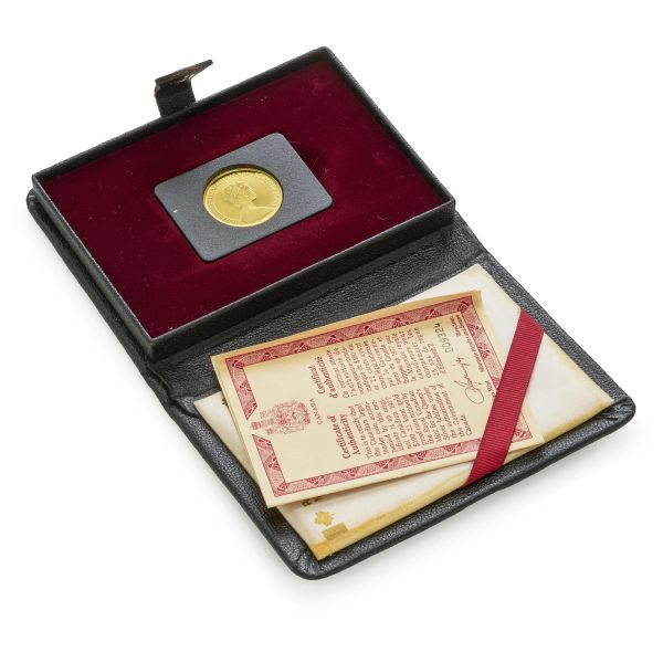 Canada –  Elisabetta II (1952-2022) - 100 Dollari 1977 per il 25° Anniversario dell'incoronazione di Elisabetta II