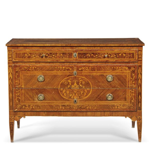 A LOMBARD COMMODE, LATE 18TH CENTURY