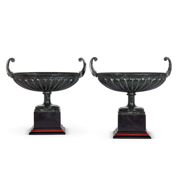 



COPPIA DI COPPE GRAND TOUR, SECOLO XIX