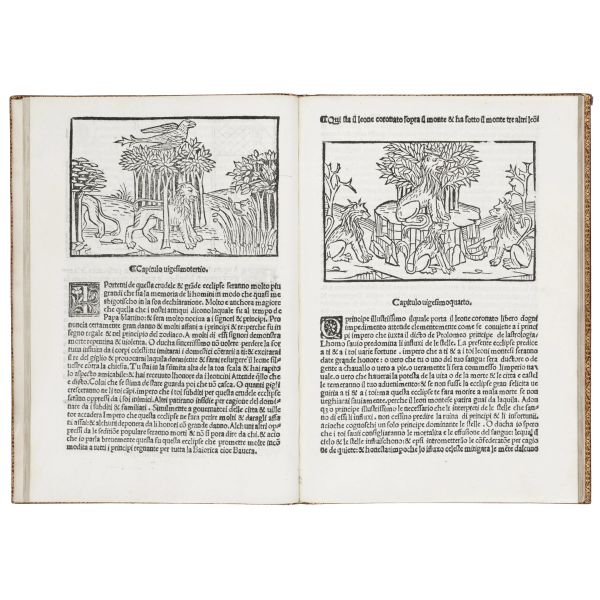 Lichtenberger, Johannes. Pronosticatione in vulgare. Milano, Scinzenzeler, 1523.