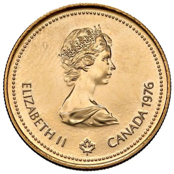      CANADA 100 DOLLARS 1976 OLYMPICS 