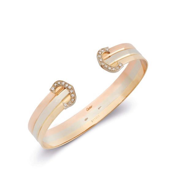Cartier - 



CARTIER BRACCIALE RIGIDO CON DIAMANTI