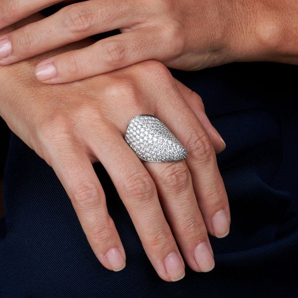 VISCONTI GRANDE ANELLO CON DIAMANTI