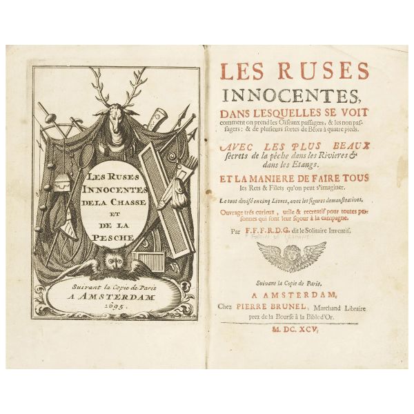 Fortin de Gramont, Francois. Les Ruses innocentes. Amsterdam, Brunel, 1695.