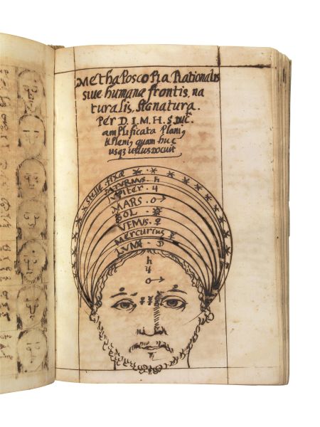 (Astrologia - Metoscopia - Chiromanzia) [MARTINEZ, Juan Sil&iacute;ceo] De microcosmi signatura doctor ioannes martinus hispanus salamanticensis. 1630.