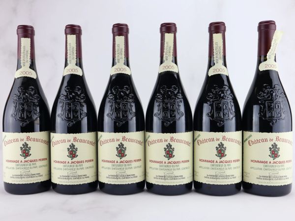 



Ch&acirc;teuneuf-du-Pape Hommage a Jacques Perrin Ch&acirc;teau Beaucastel 2005