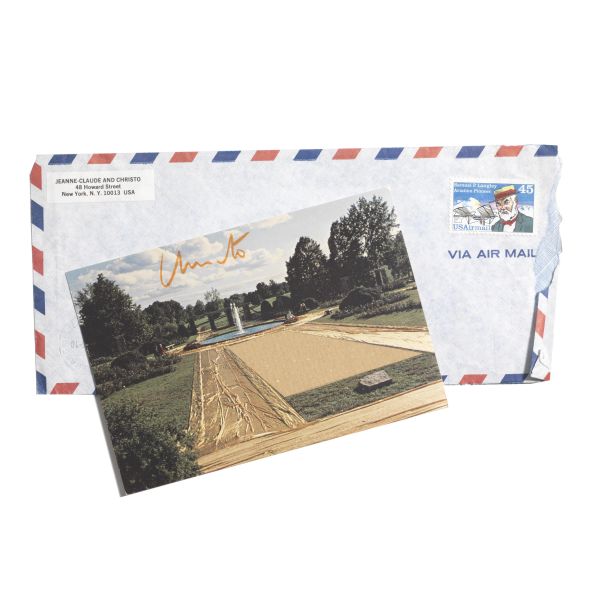 CHRISTO AND JEANNE CLAUDE