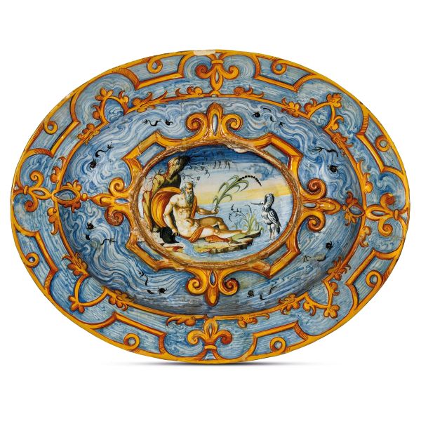VASSOIO DA PARATA, BOTTEGA DEI FONTANA, URBINO, 1565-1575 CIRCA