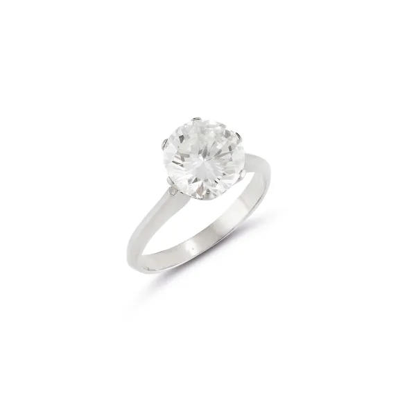 



SOLITAIRE DIAMOND RING IN 18KT WHITE GOLD