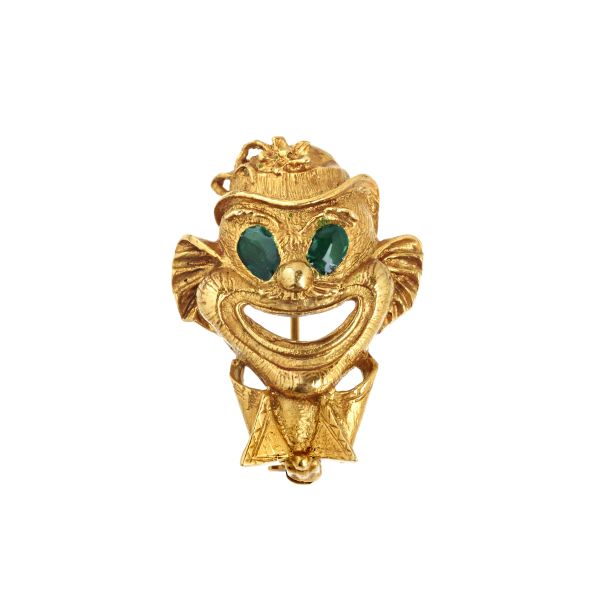 



UNOAERRE BROOCH IN 18KT YELLOW GOLD