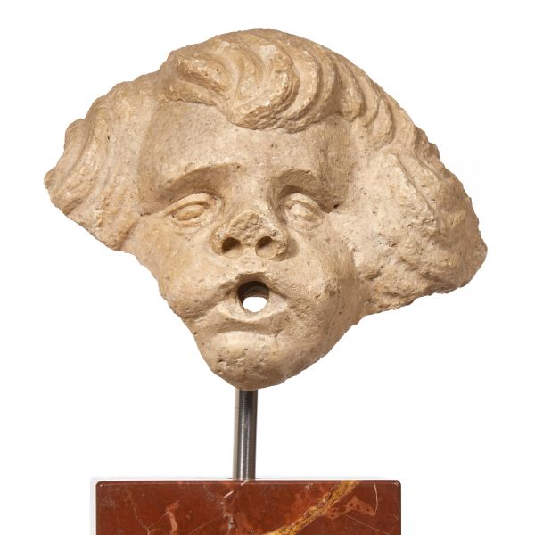 MASCHERONE PER FONTANA, ITALIA CENTRALE, SECOLO XVI