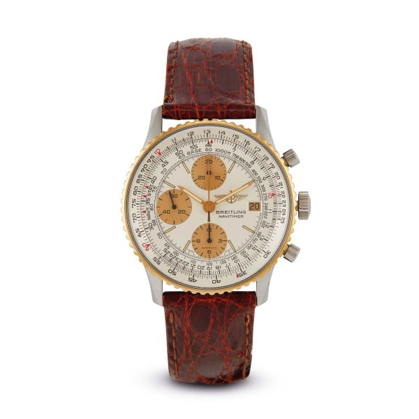 BREITLING NAVITIMER IN ACCIAIO E ORO REF. 81610