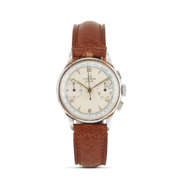 Universal Geneve - UNIVERSAL GENEVE CHRONOGRAPH REF. 32420 STEEL WRISTWATCH