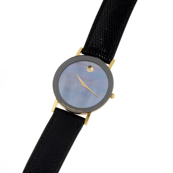 MOVADO MOP REF. 87-40-882 METAL WRISTWATCH, 2000