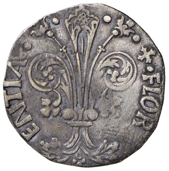 FIRENZE, REPUBBLICA (1189-1532), GROSSO DA 6 SOLDI 8 DENARI (II semestre 1477)