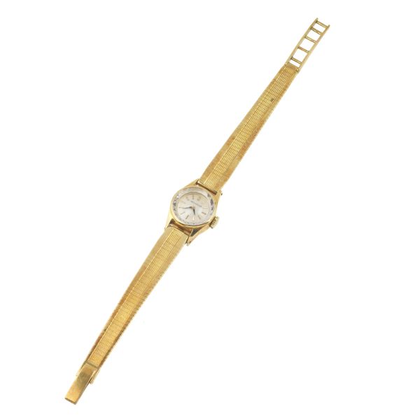 MOVADO WRISTWATCH IN 18KT YELLOW GOLD