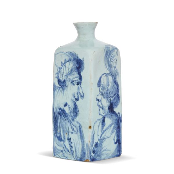 A BOTTLE, SAVONA, 18TH CENTURY