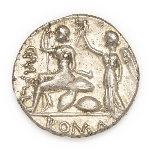 Caecilia - Denario L. Caecilius Metellus (96 a.C.) - Zecca: Roma